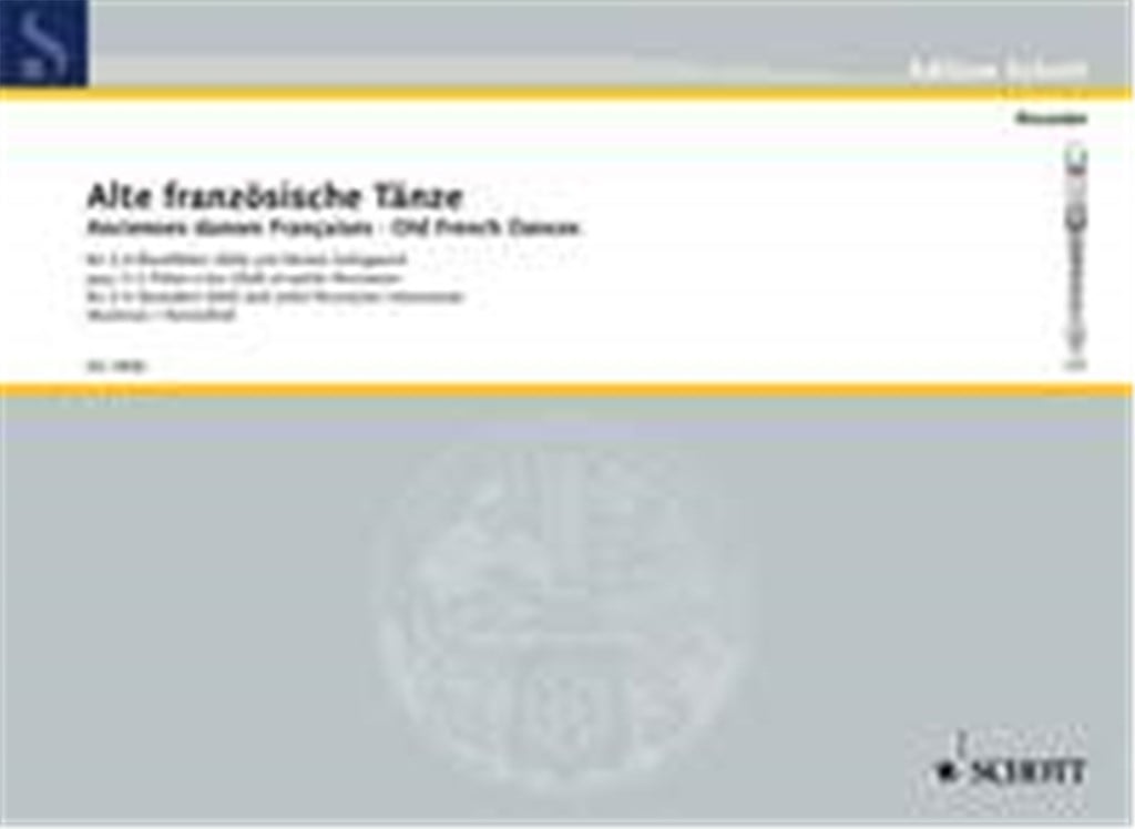 Alte Franzosische Tanze 2-3Blf/